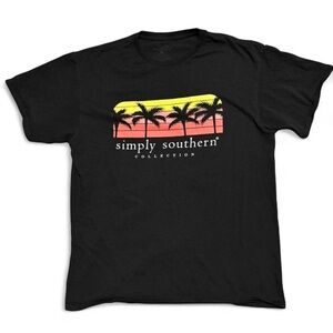 Simply Southern Collection Beach Dog Graphic Tee | Men’s Large